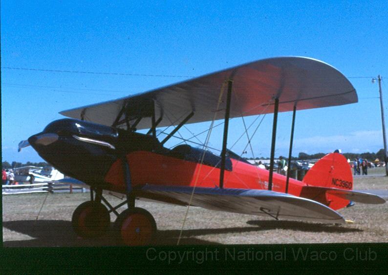 1927 Waco GXE NC3960.jpg - Clement Armstrong's 1927 Waco GXE NC3960